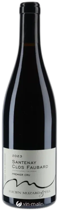 photo du vin Lucien Muzard & Fils Santenay "Clos Faubard" Rouge 2023