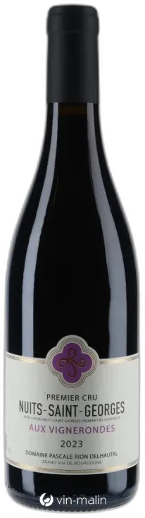 illustration du vin Pascale Rion-Delhautal Nuits-Saint-Georges 1er Cru "Aux Vignerondes" Rouge 2023 Bouteille