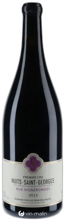 illustration du vin Pascale Rion-Delhautal Nuits-Saint-Georges 1er Cru "Aux Vignerondes" Rouge 2023 Bouteille