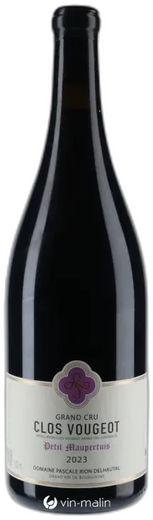 image du vin Pascale Rion-Delhautal Clos Vougeot Grand Cru "Petit Maupertuis" Rouge 2023 Magnum