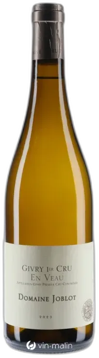 vue du vin Domaine Joblot Givry 1er Cru "en Veau" Blanc 2023