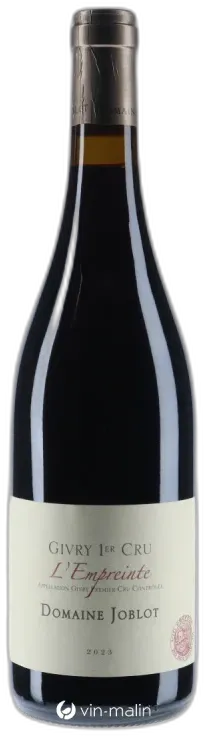 photo du vin Domaine Joblot Givry 1er Cru "l'Empreinte" Rouge 2023