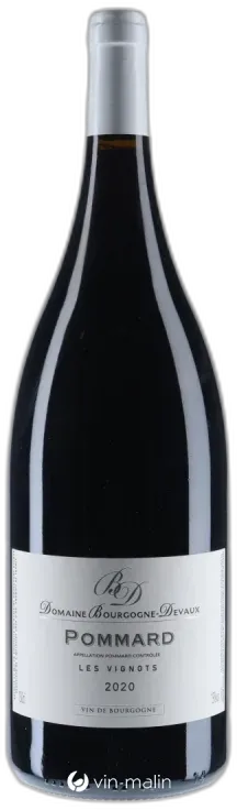 vue du vin Bourgogne-Devaux Pommard "les Vignots" Rouge 2020 Magnum