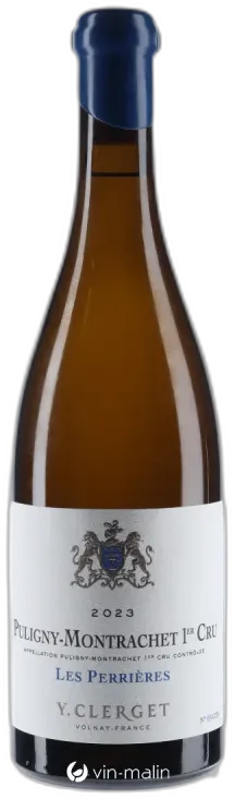 photo du vin Yvon Clerget Puligny-Montrachet 1er Cru les Perrières 2023