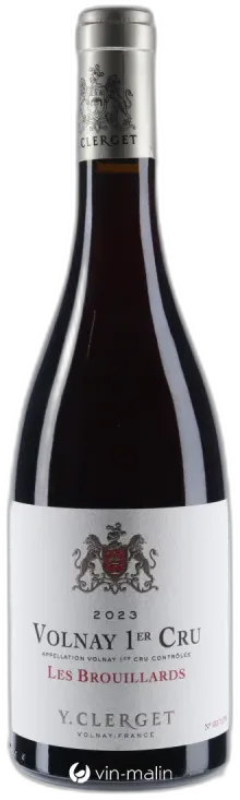 photo du vin Yvon Clerget Volnay 1er Cru "les Brouillards" 2023