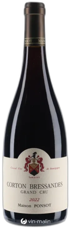 image du vin Domaine Ponsot Corton "Bressandes" Grand Cru 2022