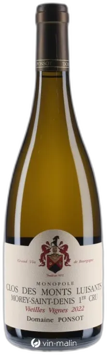 vue du vin Domaine Ponsot Morey-Saint-Denis 1er Cru "Clos des Monts Luisants" Monopole 2022