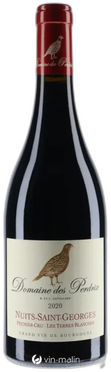 image du vin Domaine des Perdrix Nuits-Saint-Georges 1er Cru "les Terres Blanches" Rouge 2020