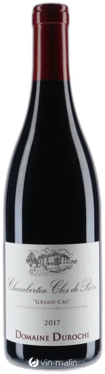 photo du vin Domaine Duroché Chambertin Clos de Beze Grand Cru 2017