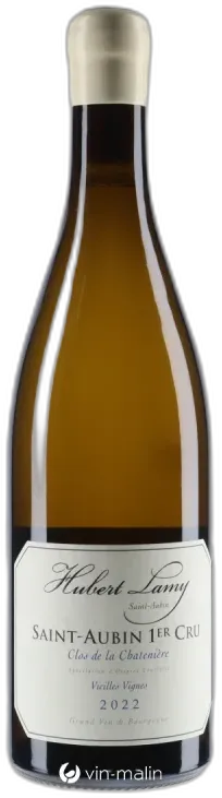 vue du vin Hubert Lamy Saint-Aubin 1er Cru "Clos de la Chatenière" Vieilles Vignes 2022