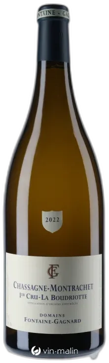 illustration du vin Domaine Fontaine-Gagnard Chassagne-Montrachet 1er Cru "la Boudriotte" Blanc 2022 Magnum