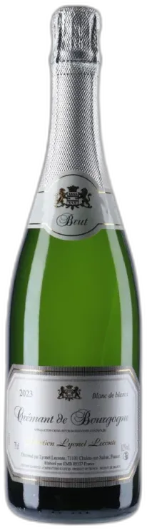 photo du vin Bailly Lapierre Crémant de Bourgogne Blanc de Blancs "Sélection Lyonel Lecomte" 2023