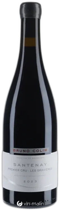 photo du vin Domaine Bruno Colin Santenay 1er Cru "Gravières" 2023