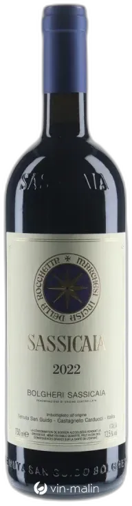 photos du vin Tenuta San Guido Sassicaia 2022