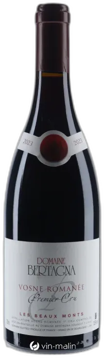 photos du vin Bertagna Vosne-Romanée 1 er Cru "les Beaux Monts" 2023
