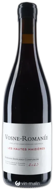 photo du vin Domaine Edouard Confuron Vosne-Romanée "les Hautes Maizières" 2023