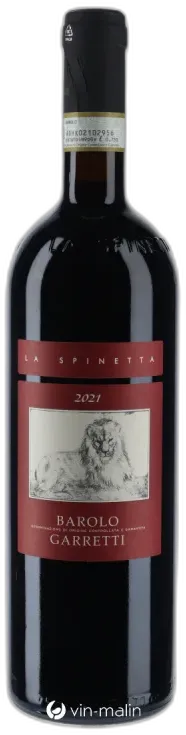 capture du vin la Spinetta Barolo "Garretti" 2021