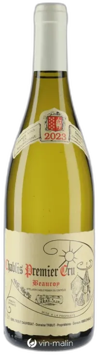 photo du vin Domaine Tribut Chablis 1er Cru "Beauroy" 2023