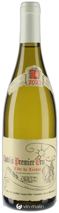 photo du vin Domaine Tribut Chablis 1er Cru "Côte de Léchet" 2023