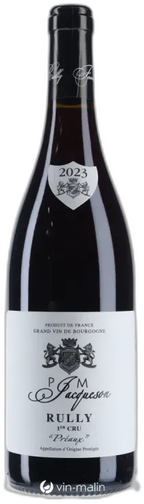 image du vin p & m Jacqueson Rully 1er Cru "Préaux" 2023