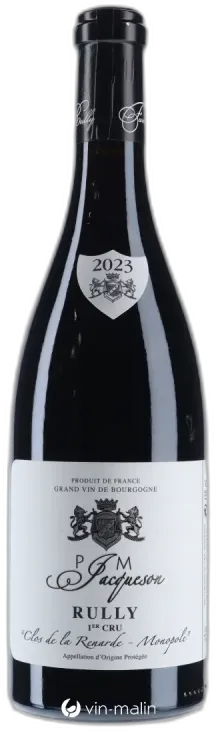 capture du vin p & m Jacqueson Rully 1er Cru "Clos de la Renarde" Monopole 2023