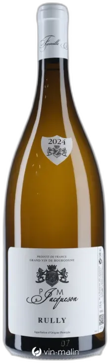 aperçu du vin p & m Jacqueson Rully 2024 Magnum