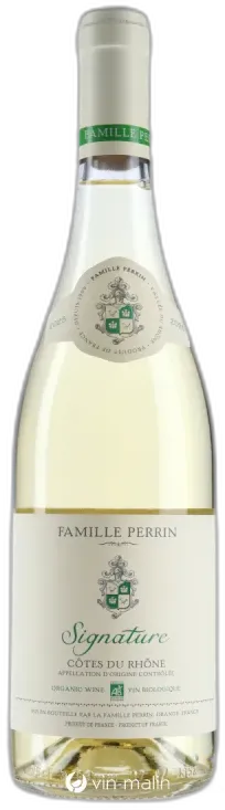 capture du vin Perrin Côtes du Rhône "Signature" 2025