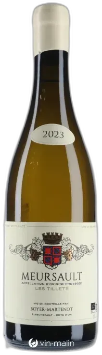 illustration du vin Boyer-Martenot Meursault "les Tillets" Blanc 2023