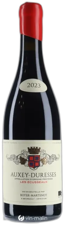 photo du vin Boyer-Martenot Auxey-Duresses "les Ecusseaux" Rouge 2023