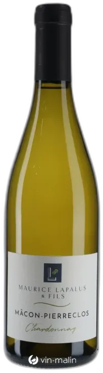 photo du vin Domaine Maurice & Fils Lapalus Mâcon Pierreclos "Chardonnay" 2024