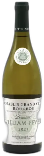 vue du vin Chablis Grand Cru Bougros 2021 Domaine William Fevre