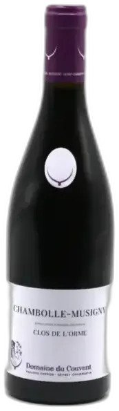 vue du vin Chambolle Musigny Clos de l’Orme Domaine du Couvent 2022