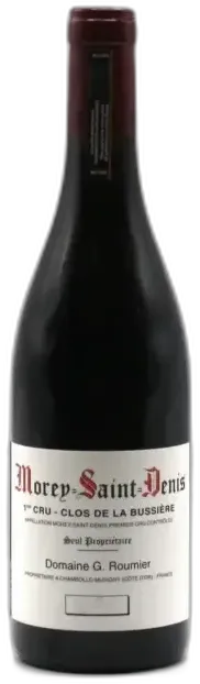 vue du vin Morey Saint Denis 1er Cru Clos de la Bussièrre Domaine Roumier 2021
