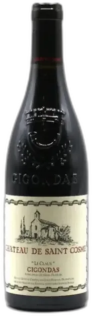 photo du vin Gigondas le Claux Château de Saint Cosme 2023