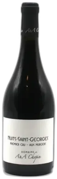 photo du vin Nuits Saint Georges 1er Cru Murgers Arnaud Chopin 2022