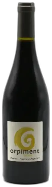 illustration du vin Cotes du Rhone Village Orpiment Visan 2019 Maxime-Francois Laurent