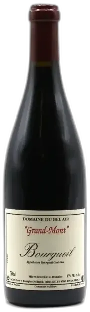 photo du vin Bourgueil Grand Mont Gauthier Père et Fils