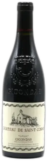 photos du vin Gigondas le Poste Château de Saint Cosme 2017