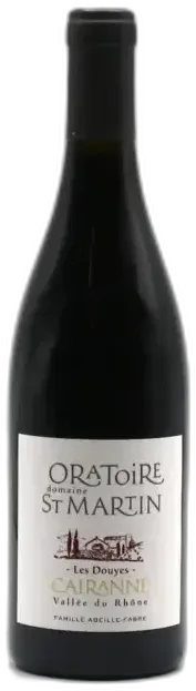 photo du vin Cairanne les Douys Domaine Oratoire Saint Martin