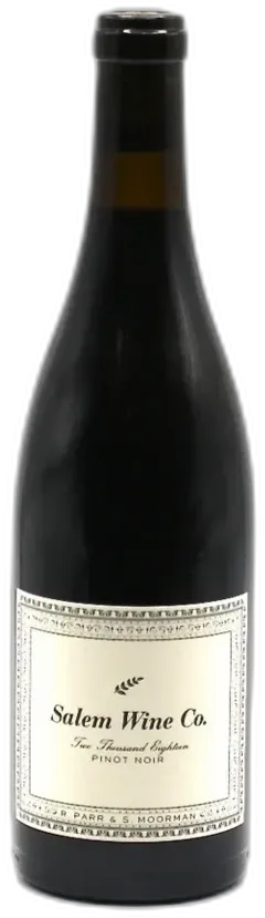 photos du vin Pinot Noir Salem Wine co Eola-Amity Hills 2018