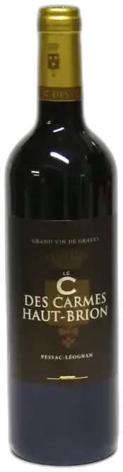 photos du vin le c des Carmes de Haut-Brion 2020