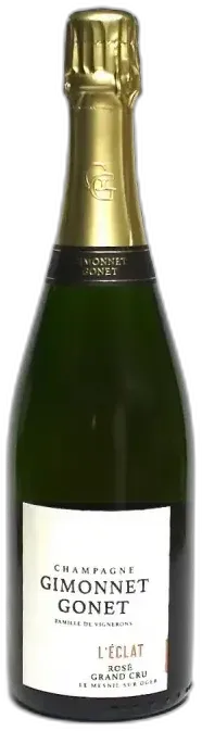 capture du vin Gimonnet Gonet Cuvée Eclat Rosé Brut