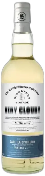 image du vin Caol Ila Véry Cloudy Islay Single Malt Ecosse