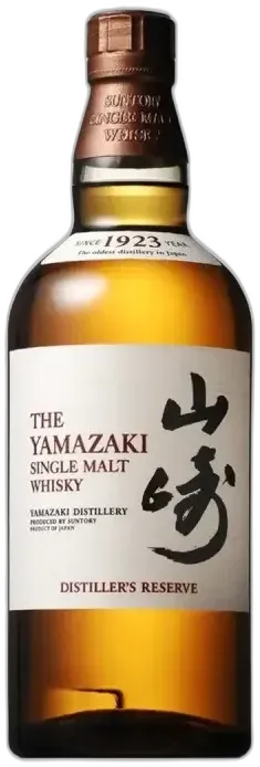 image du vin Whisky Yamazaki Single Malt Japon Distiller’s Réserve