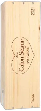 vue du vin Château Calon Ségur 2021 Bois