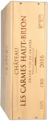 photo du vin Château les Carmes de Haut-Brion 2016 Bois