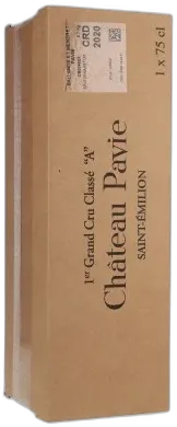 vue du vin Château Pavie 2020 Bois