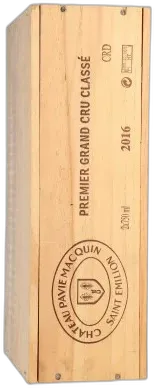 image du vin Château Pavie Macquin 2016 Bois