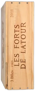 photo du vin les Forts de Latour 2011 Bois