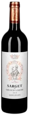 photo du vin Sarget de Gruaud Larose 2019
